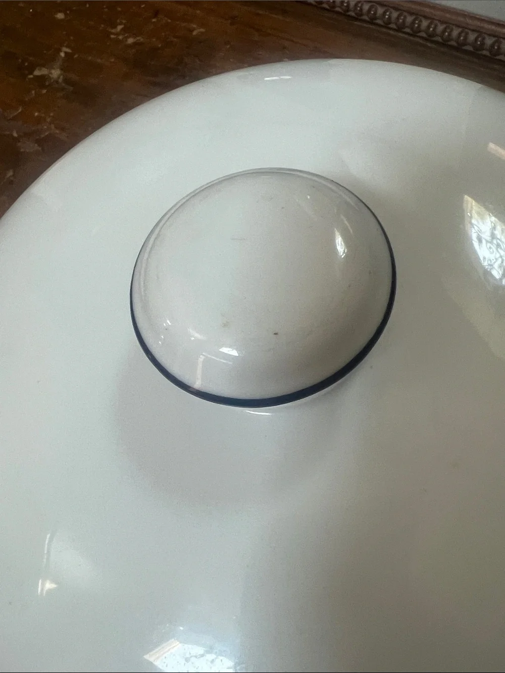 Vintage Dansk Bistro Covered Casserole 3 Quart Christianhavn Blue